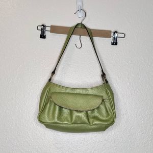 Kelly Green Shoulder Bag Single Strap Single Handle Medium Size Bag